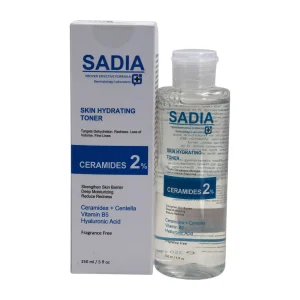 Sadia Skin Hydrating Toner Ceramides 2% – 240ML Click to enlarge Sadia Skin Hydrating Toner Ceramides 2% – 150ml