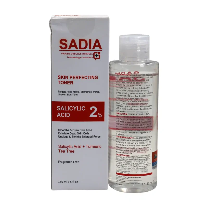 Sadia Skin Perfecting Toner - Back